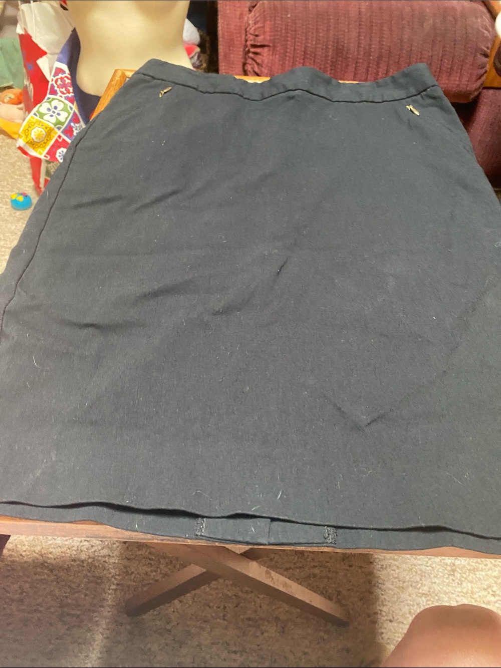 The Limited Black Pencil Skirt jr size 4